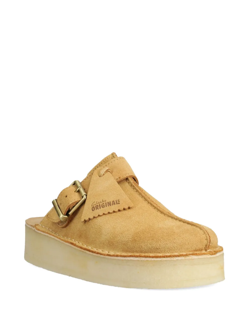 Clarks Originals buckle platform mules | Heeled Mules | Image 2