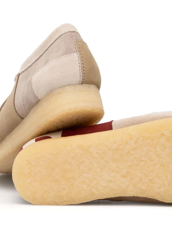 Clarks Originals x Franck Pellegrino Wallabee Loafers | Red
