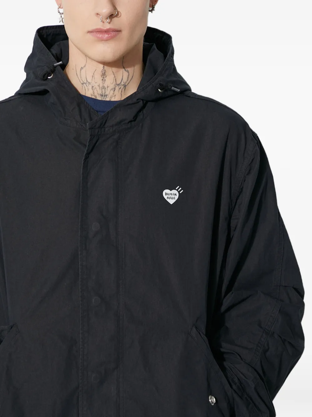 Human Made Jack met logoprint Zwart