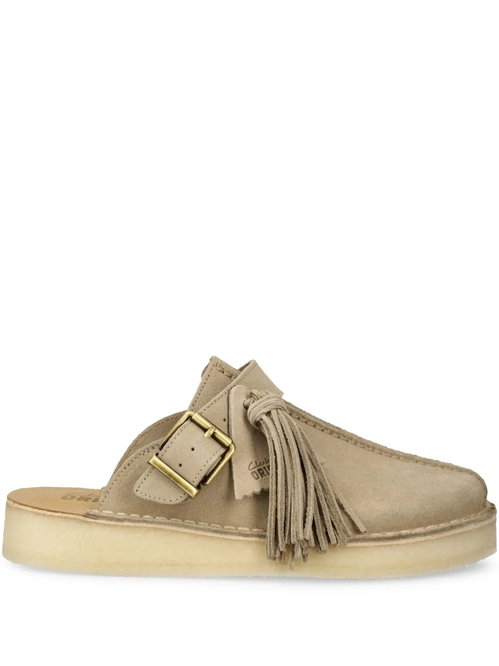 Clarks Originals Trek Mule suede slippers Neutrals