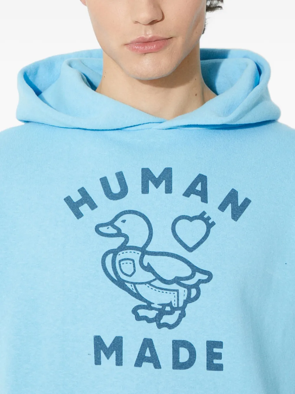 Human Made Hoodie met logoprint Blauw