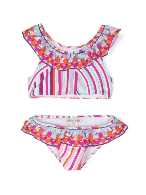 PUCCI Junior Conjunto de biquíni Falling Star