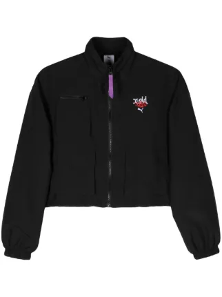 Puma cropped jacket online