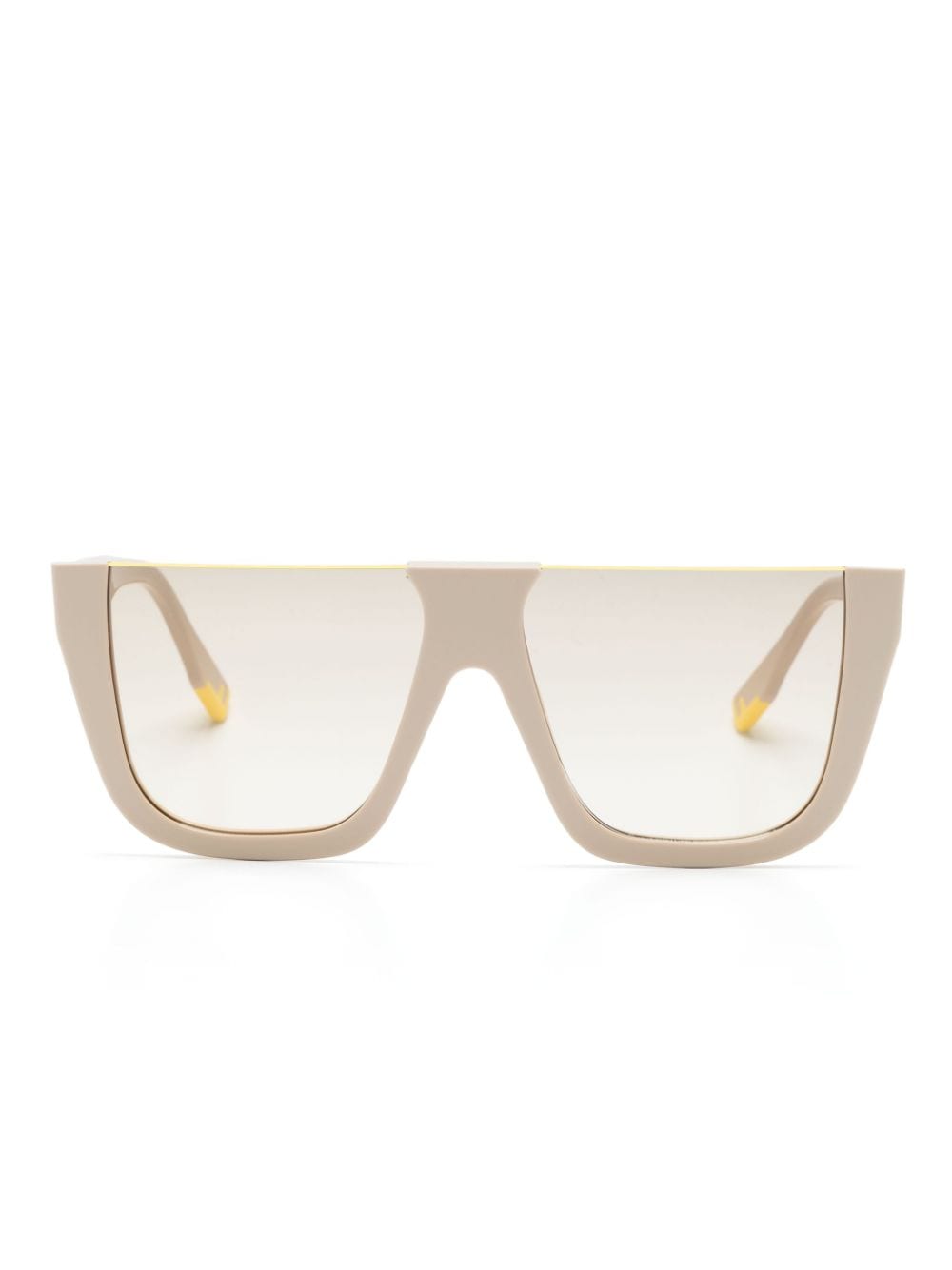 Fendi Square-frame Sunglasses In Neutrals
