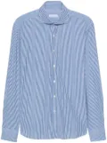 Orian striped stretch shirt - Blue