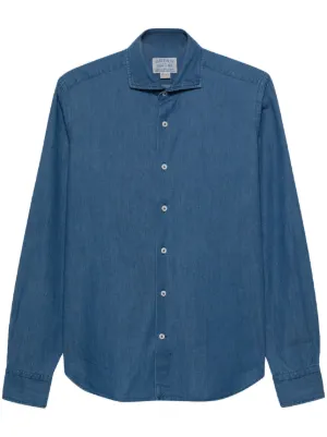 Orian Linen Shirt | Blue | FARFETCH