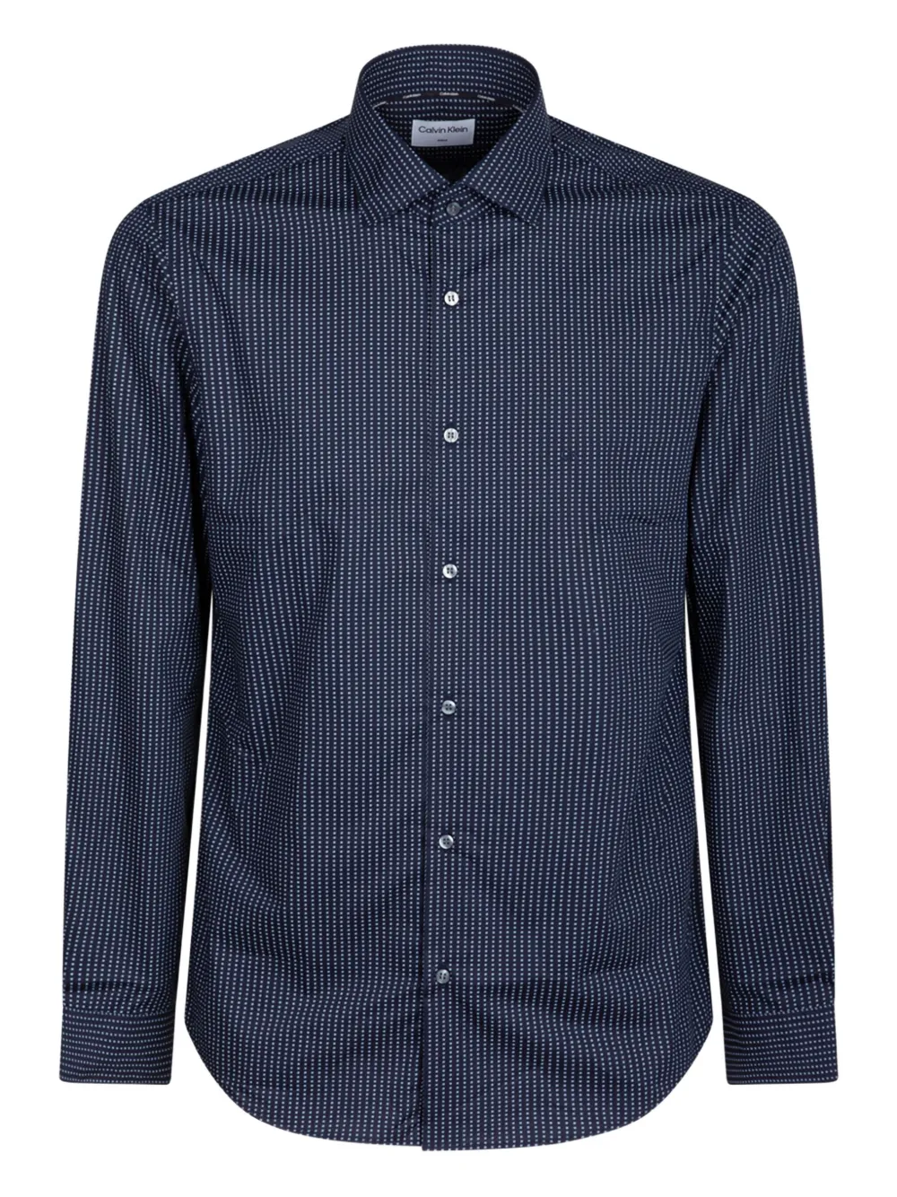 Calvin Klein micro-dot shirt | Blue | Image 1