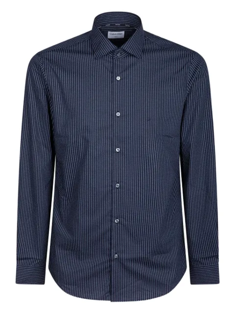 Calvin Klein micro-dot shirt