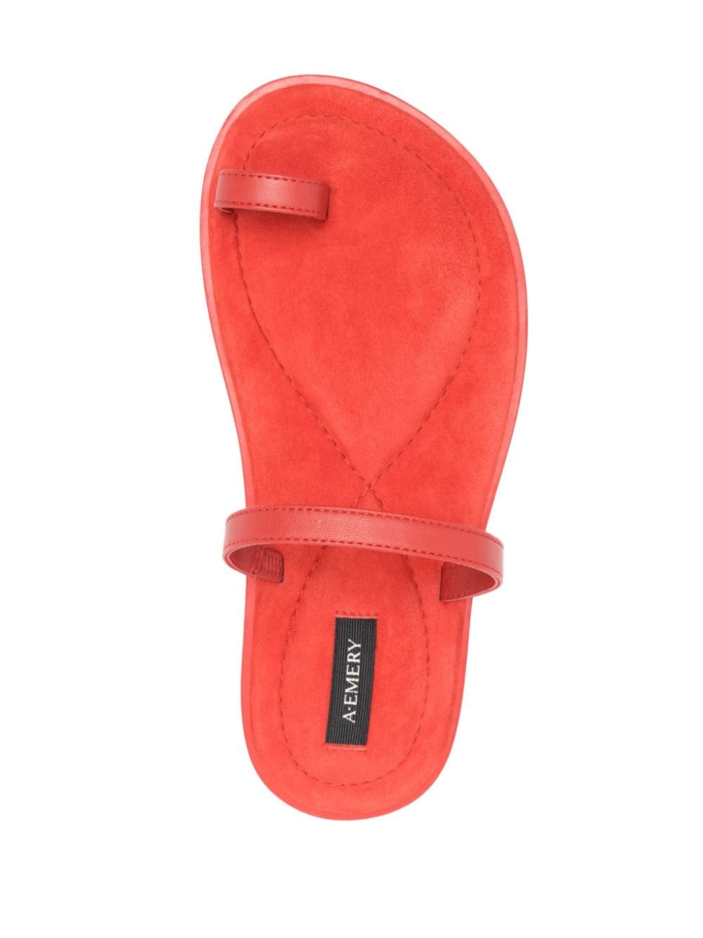 Shop A.emery Turi Leather Sandals In Red