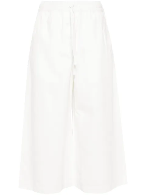 LOEWE wide-leg cropped trousers