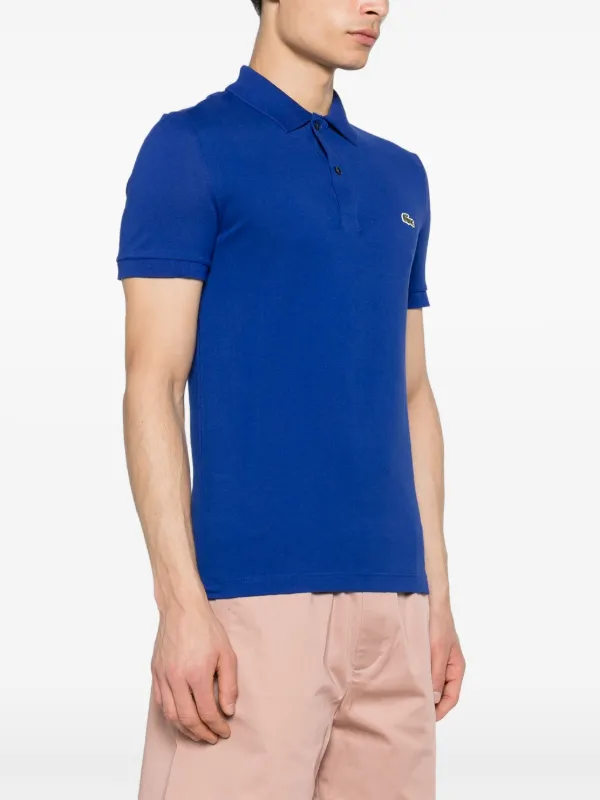 LACOSTE ポロシャツ ブルー サイズ3 LACOSTE ポロシャツ ブルー SIZE 4 