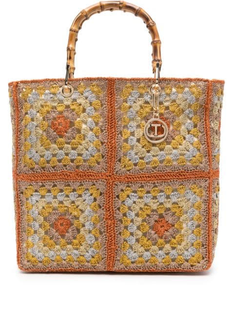 crochet tote bag