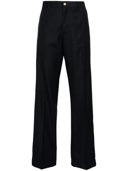 Pantalon de costum en laine vierge - Miu Miu - Modalova