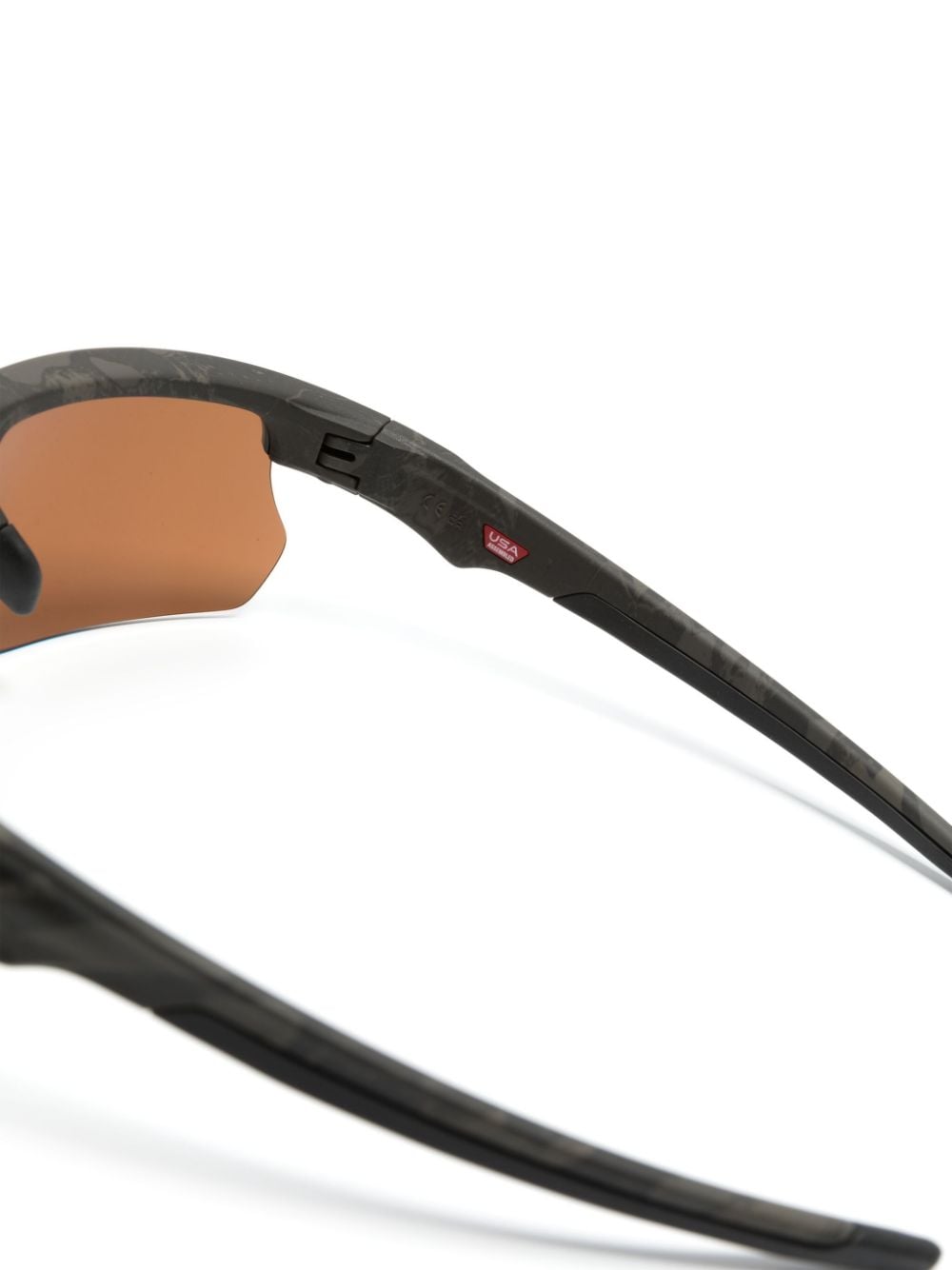 Shop Oakley Bisphaera™️ Rectangle-frame Performance Sunglasses In Braun