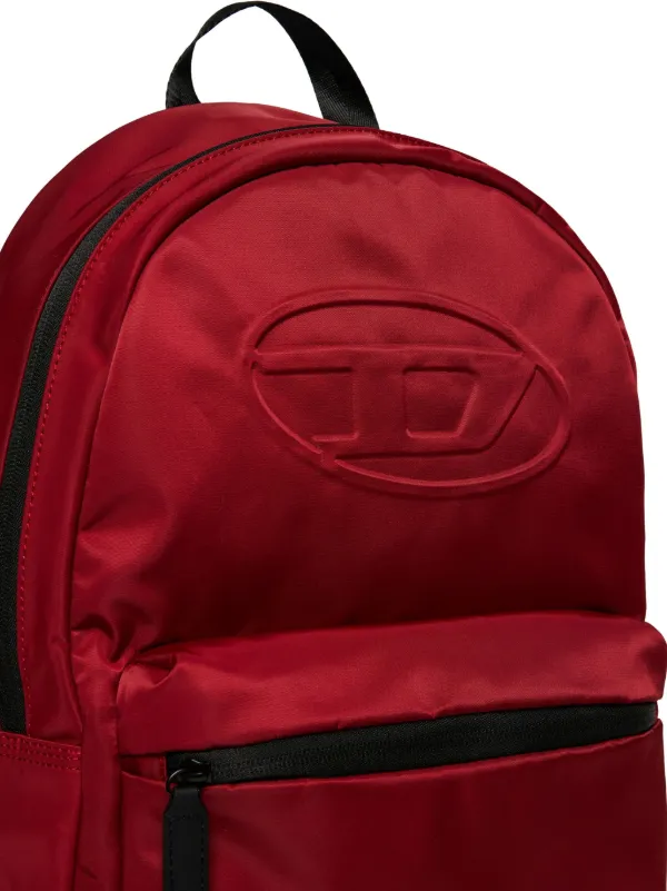 Diesel Kids Woval backpack kids Polyamide One Size Red