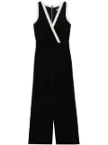 DKNY V-neck wide-leg jumpsuit - Black