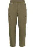 Low Brand tapered cropped trousers - Green