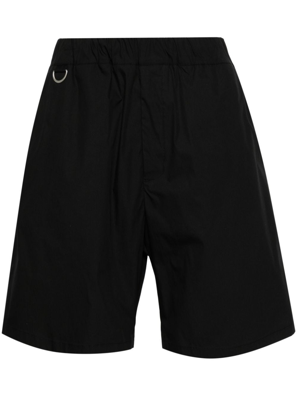 Low Brand Combo Mid-rise Bermuda Shorts In Black