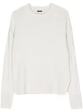 JOSEPH crew-neck silk-blend jumper - Neutrals