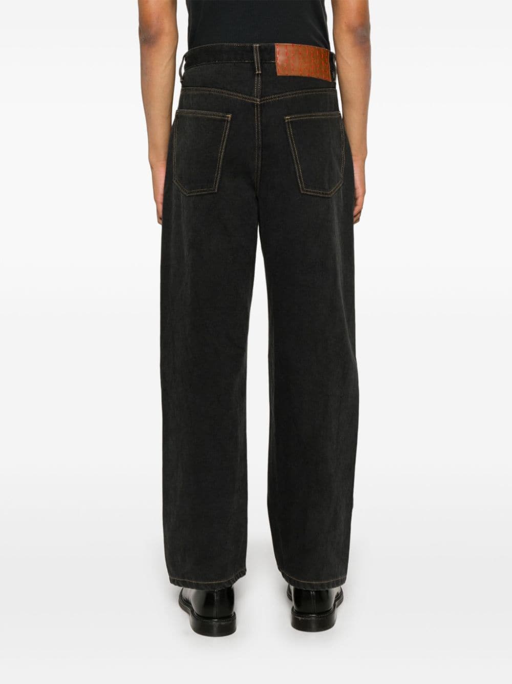 Shop Glass Cypress Straight-leg Jeans In Blau