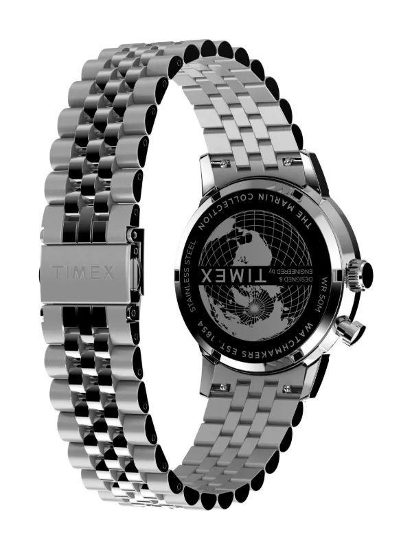 TIMEX マーリン ムーンフェイズ 40mm | ブルー | FARFETCH JP