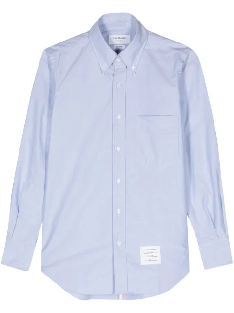 Thom Browne button-down collar cotton shirt