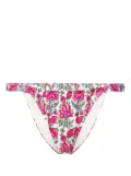 MC2 Saint Barth floral-print bikini bottoms - Neutrals