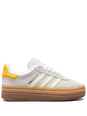 adidas gazelle silver green womens Adidas - WMNS SL 72 OG Sneaker in Collegiate Green & Yellow