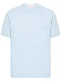 MC2 Saint Barth logo-embroidered cotton T-shirt - Blue