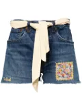 MC2 Saint Barth Arizona denim shorts - Blue
