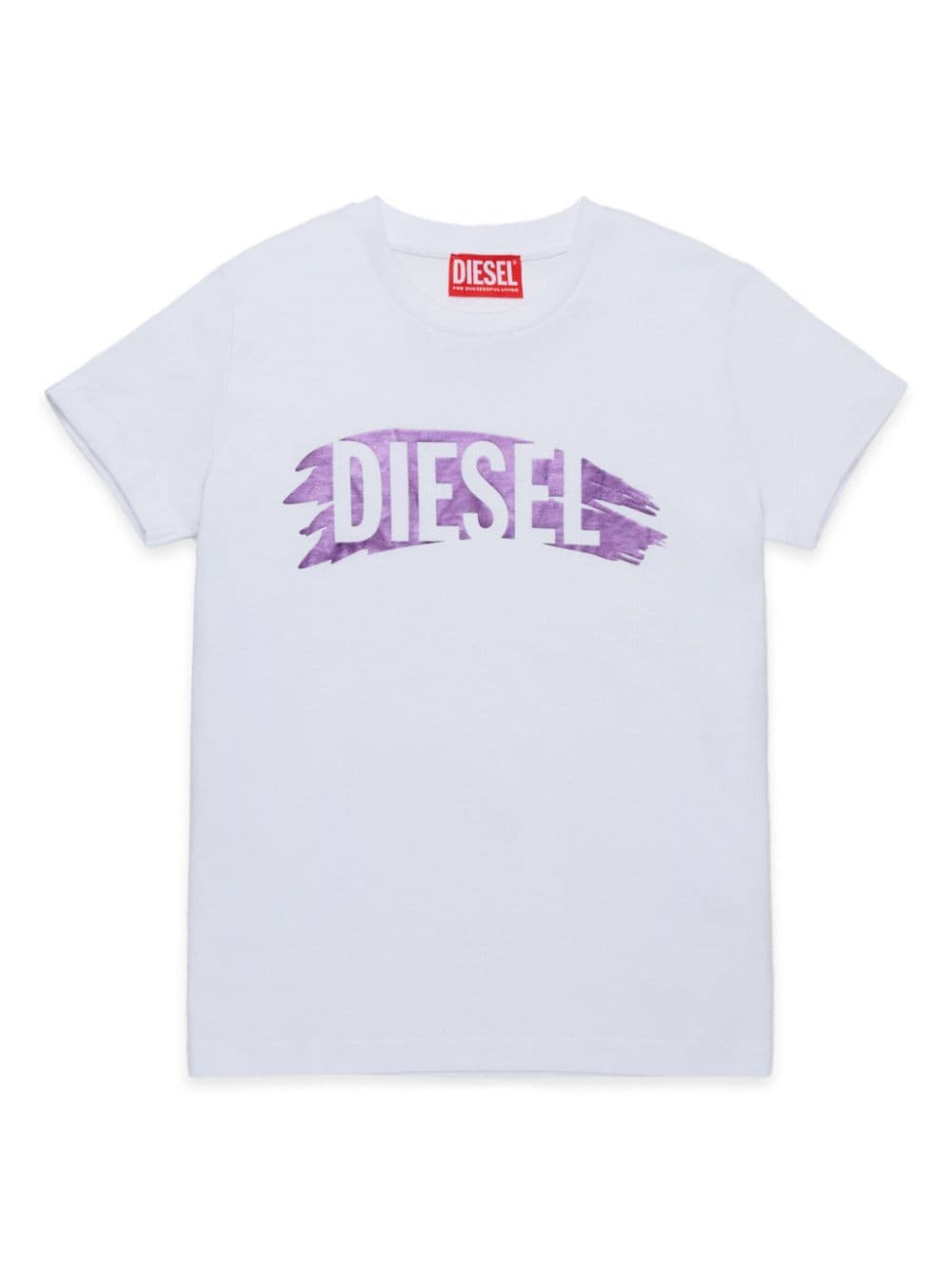 Diesel Kids T-shirt con stampa - Bianco