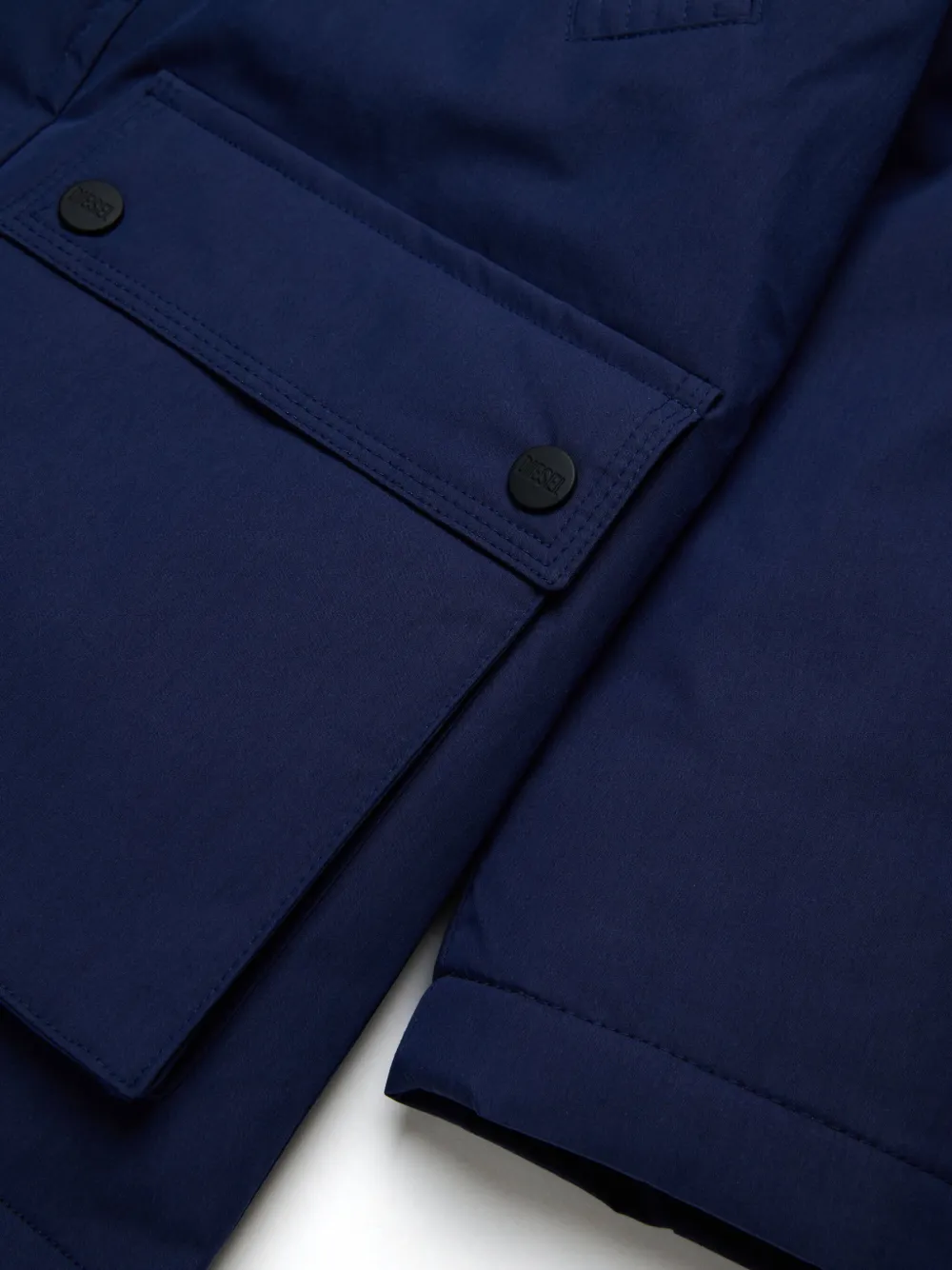 Diesel Kids Jack met capuchon Blauw