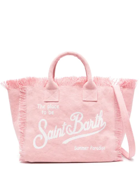 MC2 Saint Barth Colette canvas beach bag 
