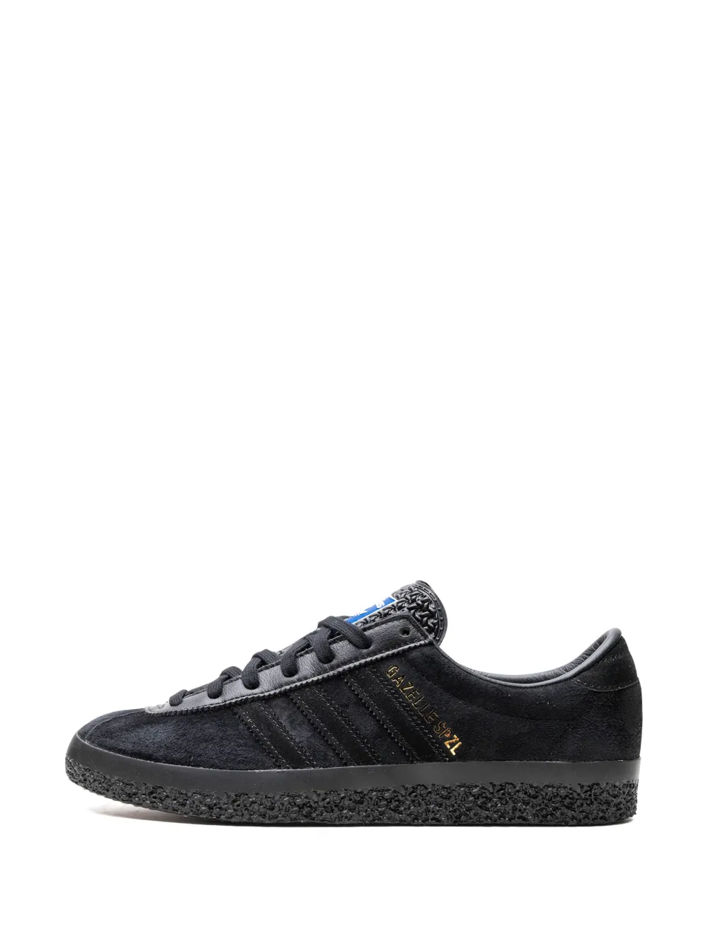 Shop Adidas Originals Gazelle Spzl Sneakers In Black