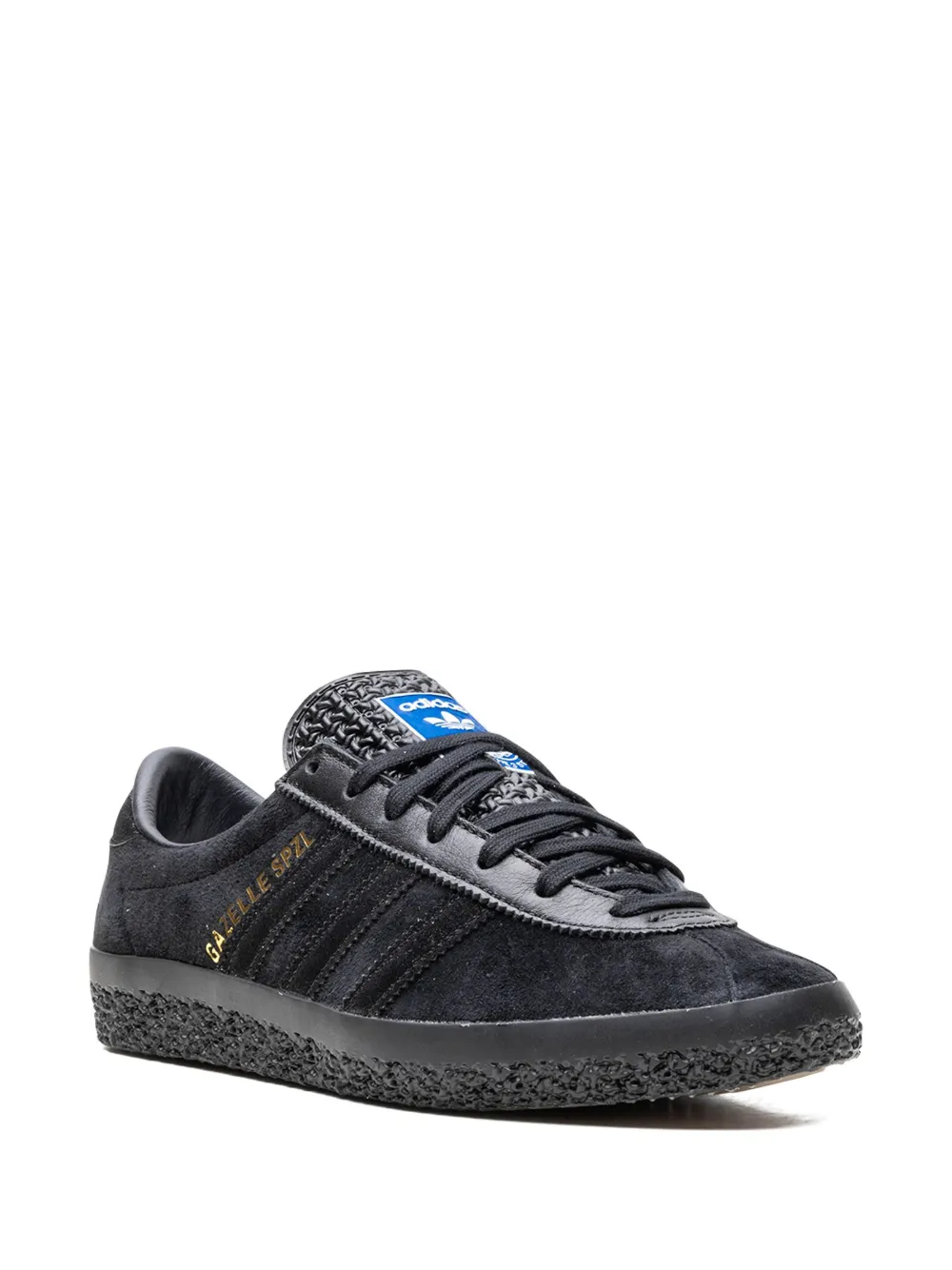 Shop Adidas Originals Gazelle Spzl Sneakers In Black