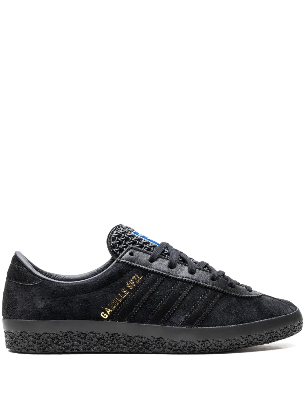 Shop Adidas Originals Gazelle Spzl Sneakers In Black