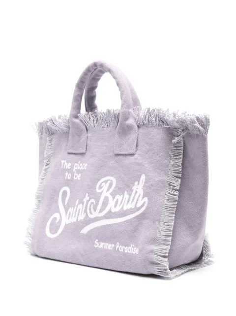 MC2 Saint Barth Colette canvas beach bag COL0001 - 2