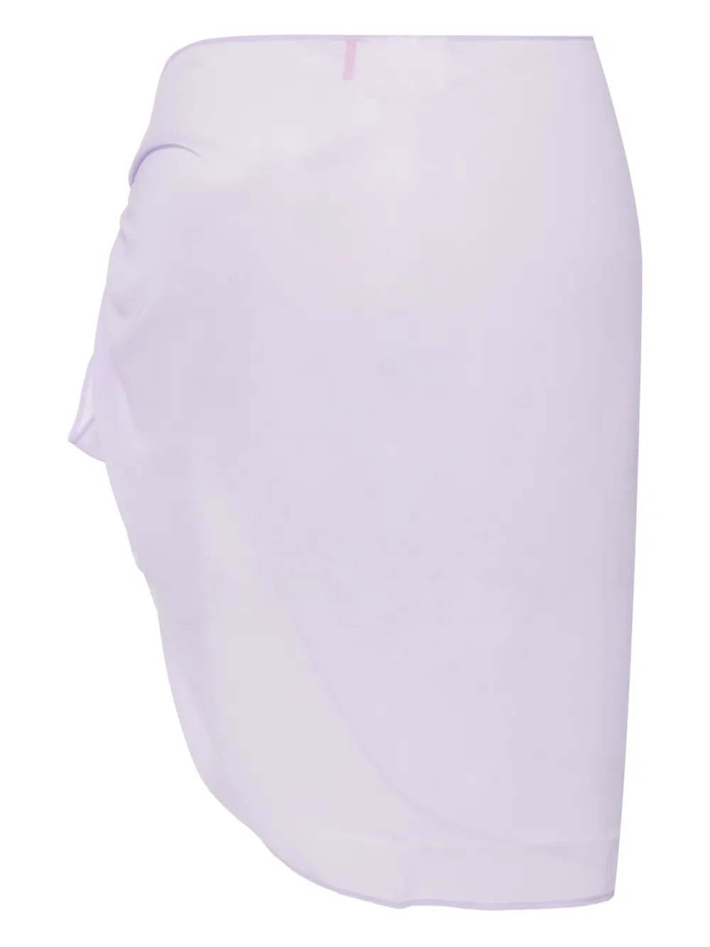 MC2 Saint Barth georgette sheer beach cover-up - Paars