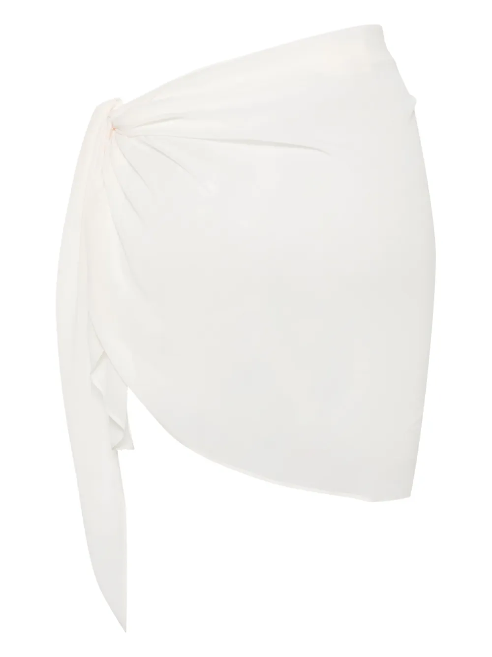 MC2 Saint Barth sheer georgette beach cover-up - Beige