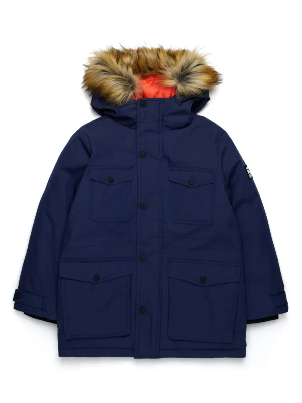 Diesel Kids Jaster Puffer Jacket Blue FARFETCH BH