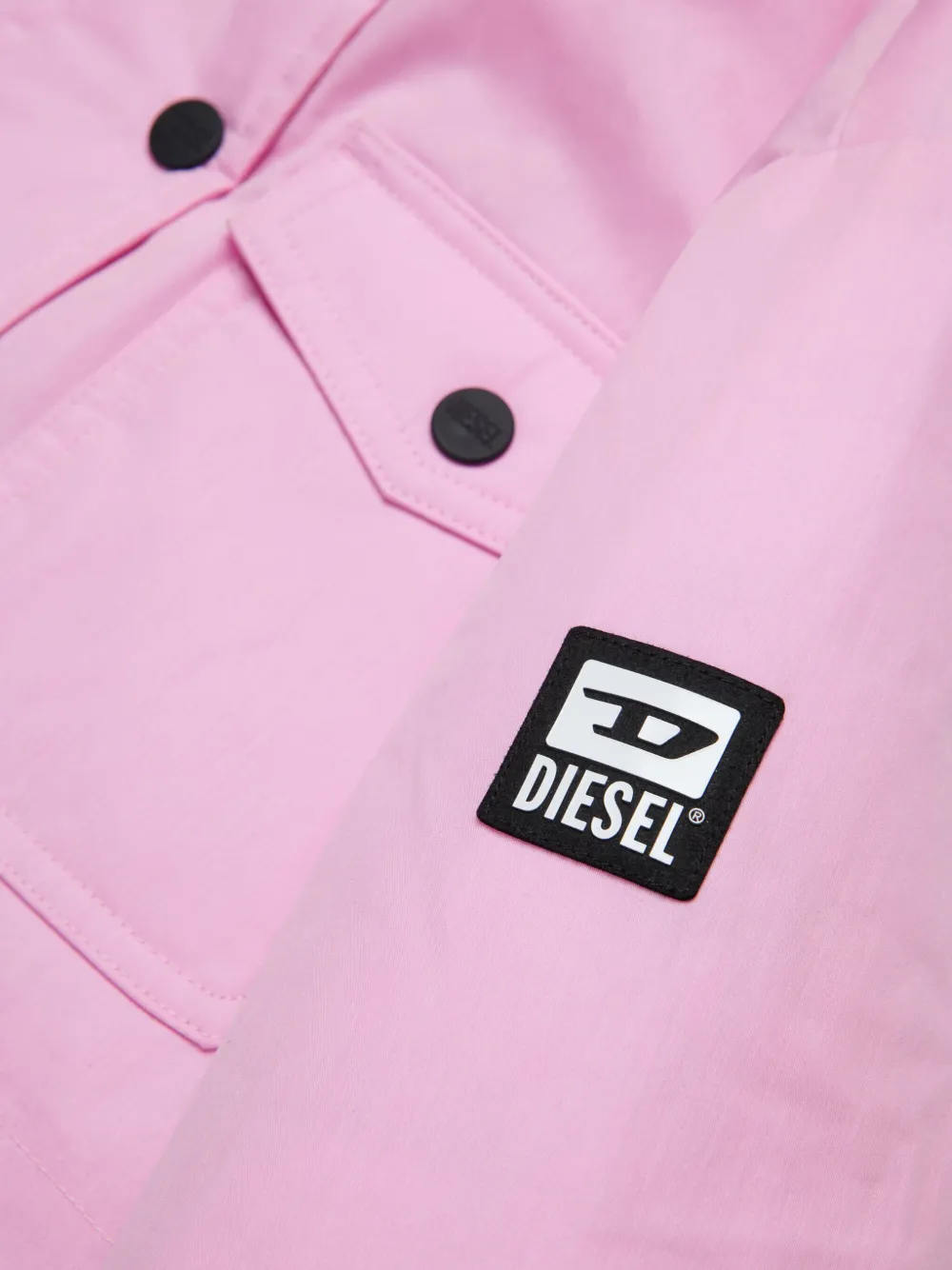 Diesel Kids Gewatteerde jas Roze