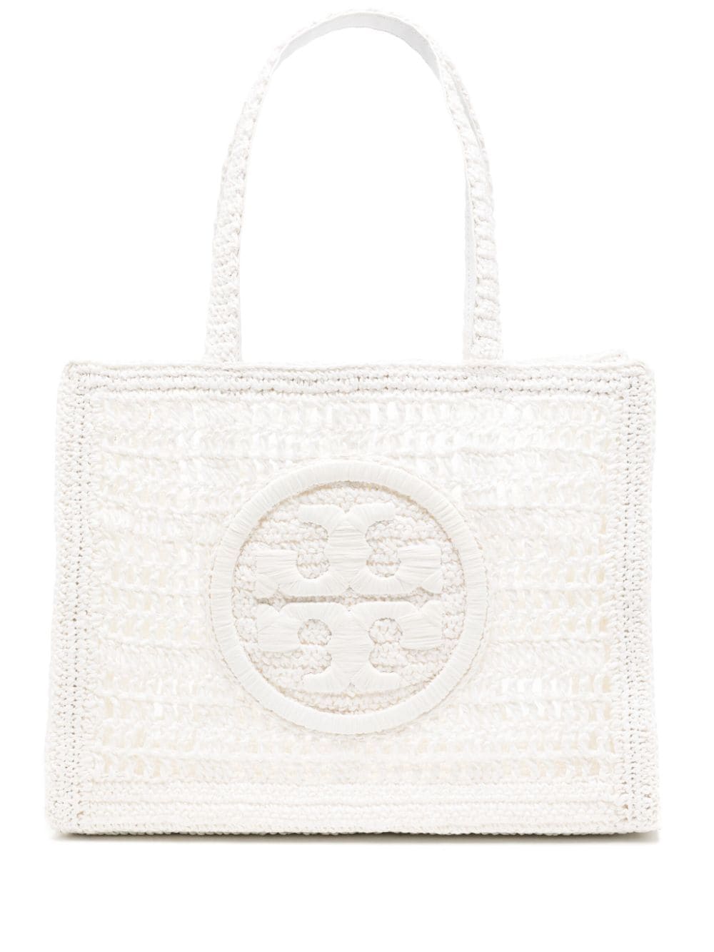 Tory Burch Ella shopper met logo Wit