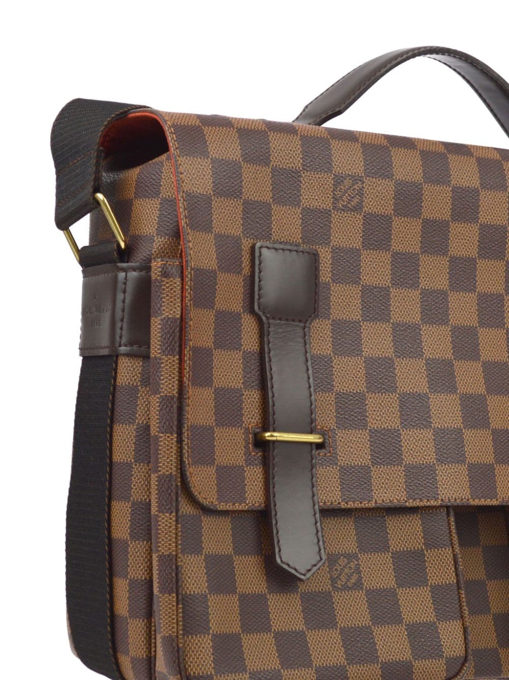Pre-owned Louis Vuitton Broadway 两用公文包（2000年典藏款） In Brown