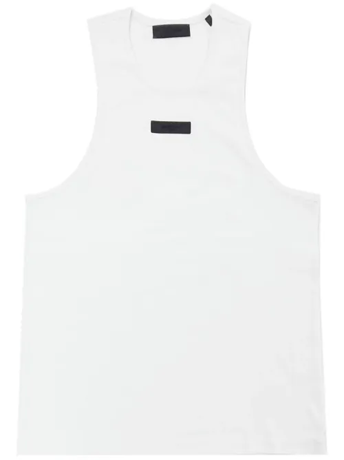 Débardeur en coton à logo appliqué - FEAR OF GOD ESSENTIALS - Modalova
