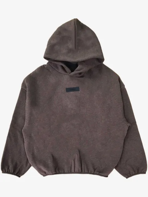FEAR OF GOD ESSENTIALS front logo patch hoodie