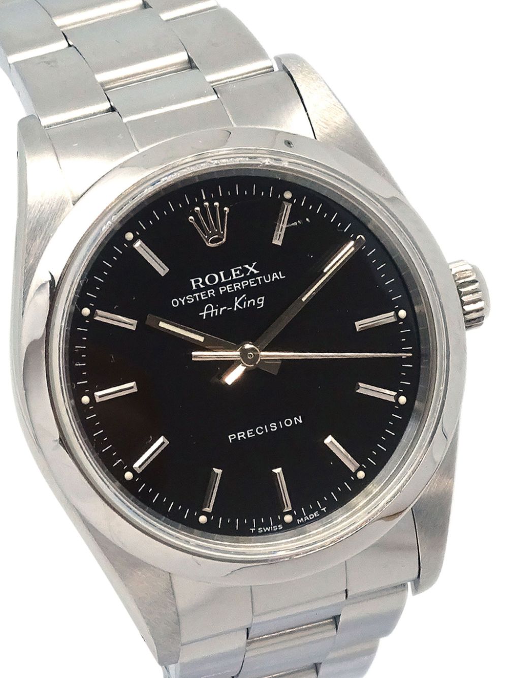 Rolex 1991 pre-owned Air-King horloge 34 mm - Zilver