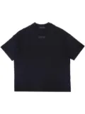 FEAR OF GOD ESSENTIALS logo-appliqué cotton T-shirt - Black