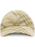 Burberry Checked cotton cap - Neutrals