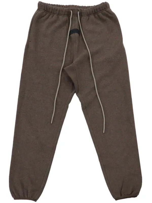 Brown jogging bottoms mens deals