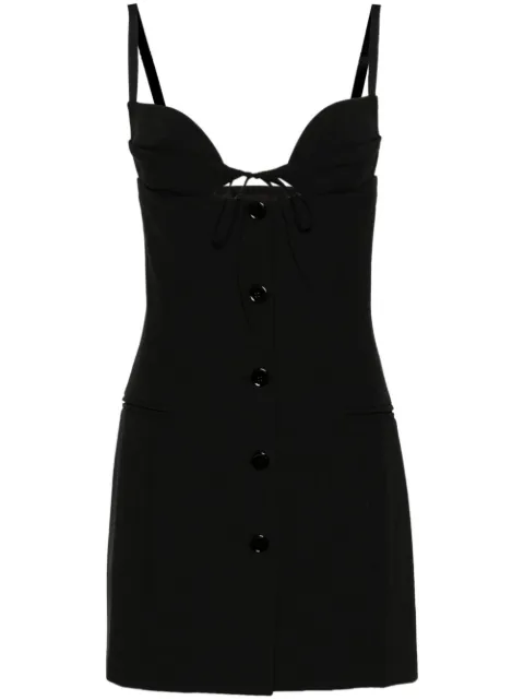 Nensi Dojaka button-up mini dress